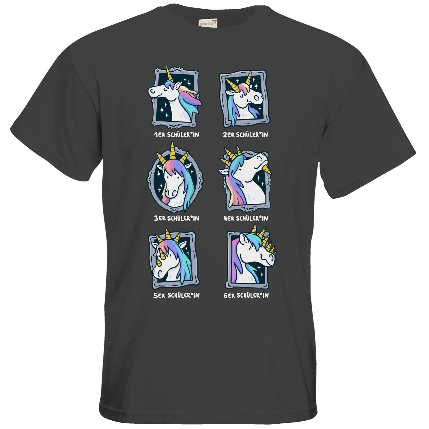 T-shirt premium - Notes de licorne
