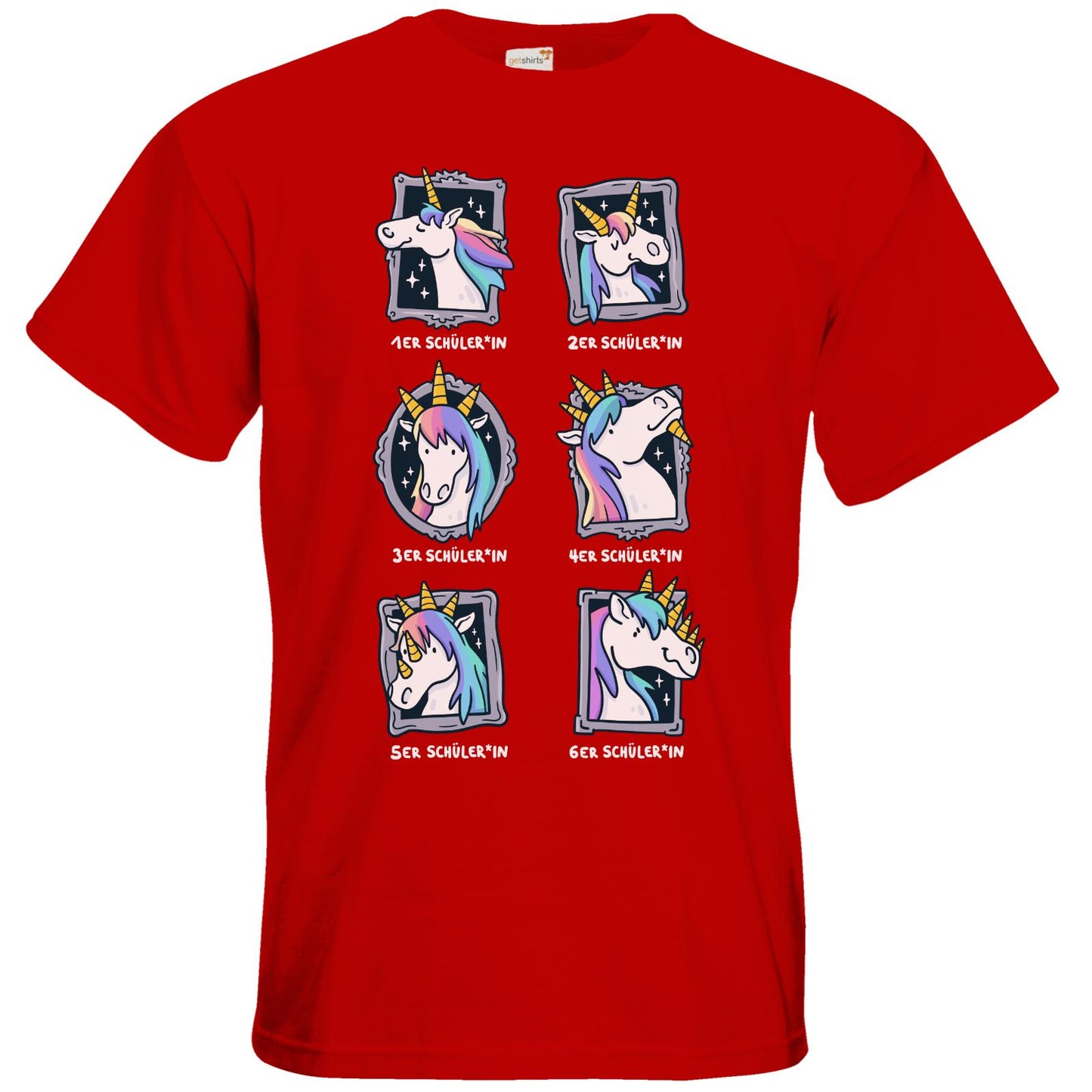 T-shirt premium - Notes de licorne