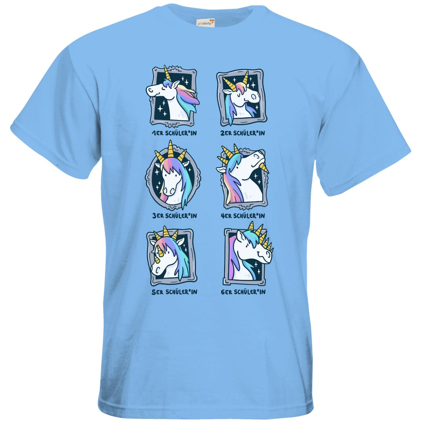 T-shirt premium - Notes de licorne