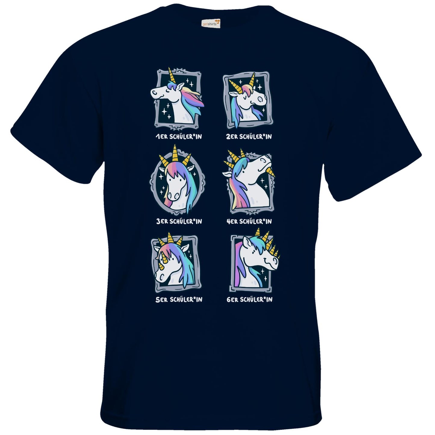 T-shirt premium - Notes de licorne