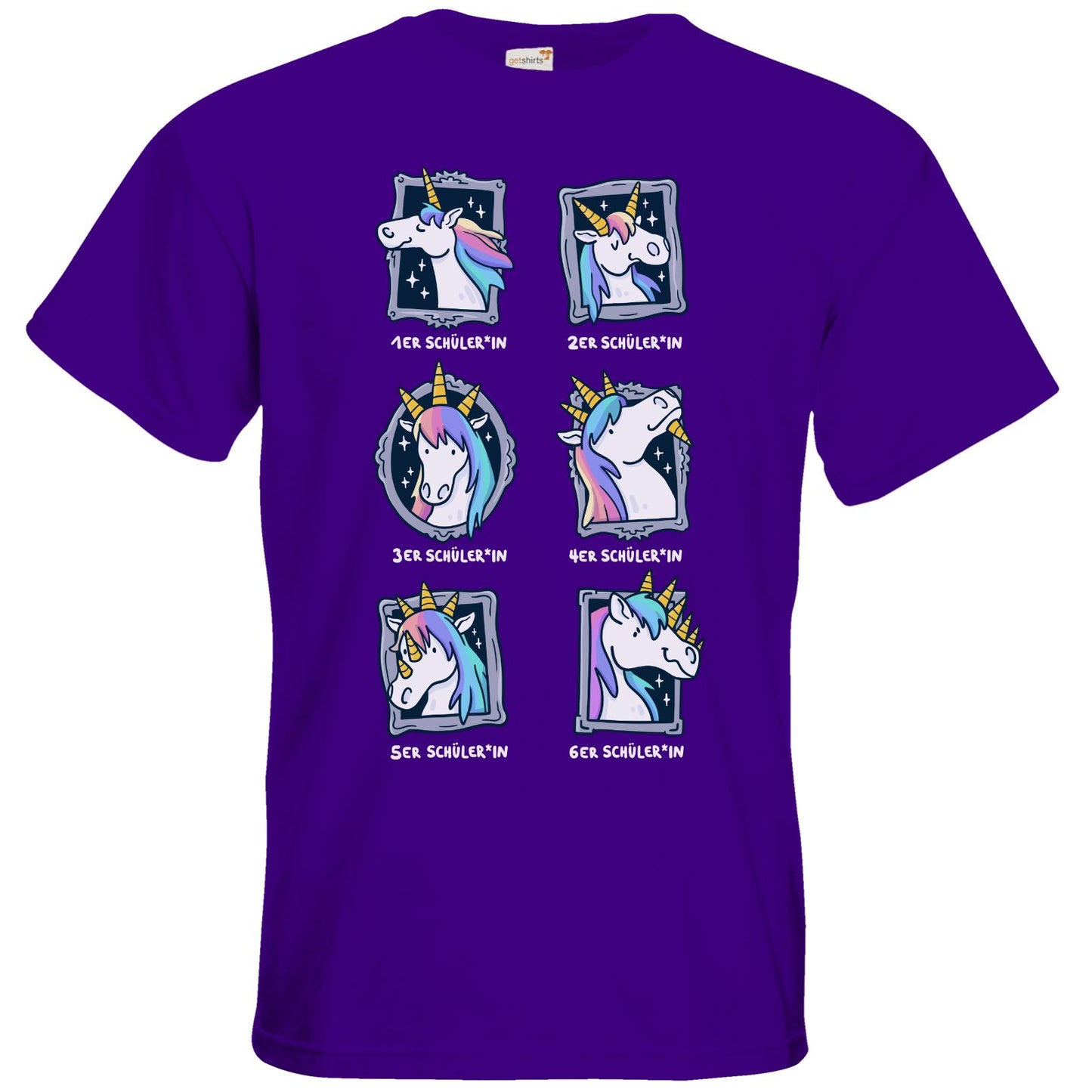 T-shirt premium - Notes de licorne
