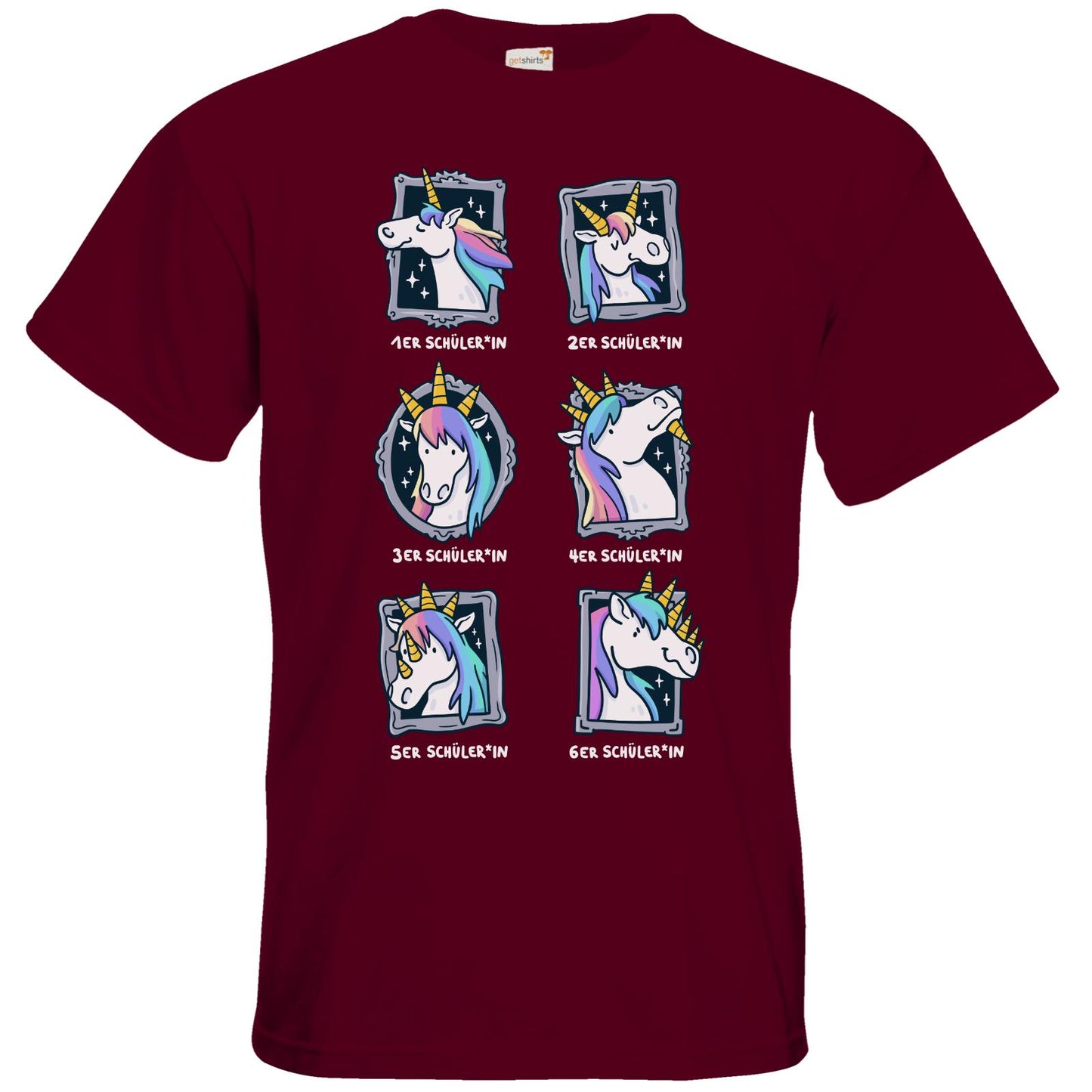 T-shirt premium - Notes de licorne