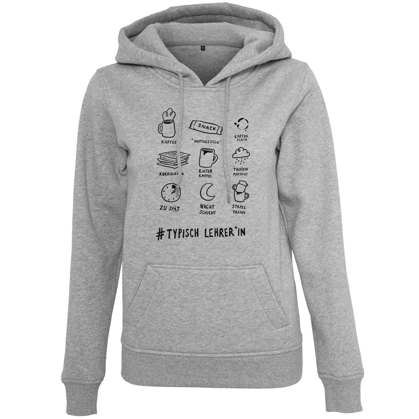 Sweat à capuche épais pour femme - Typical Teacher