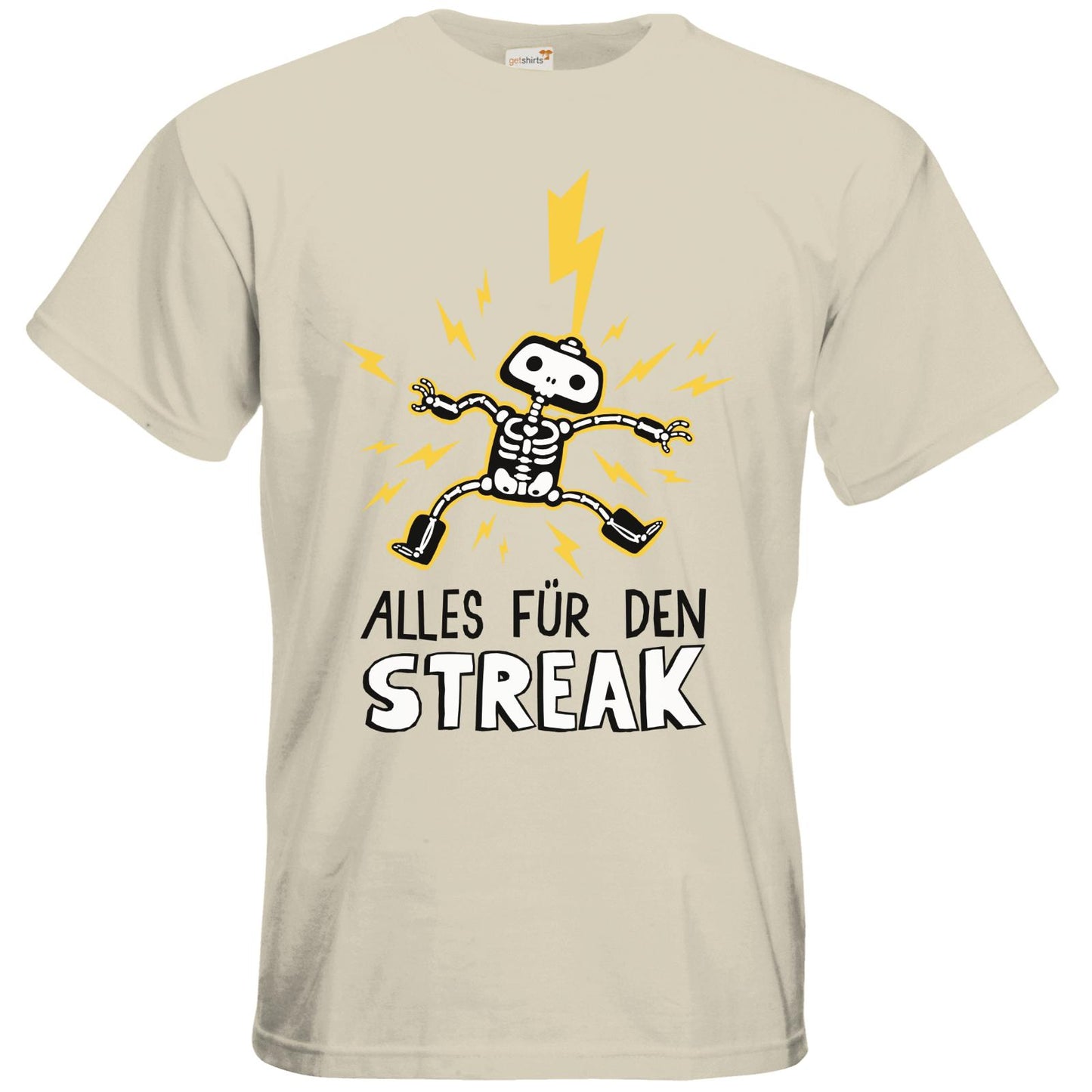 T-Shirt Premium - Alles für den Streak