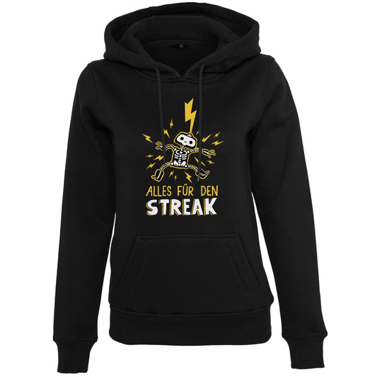 Womens Heavy Hoody - Alles für den Streak