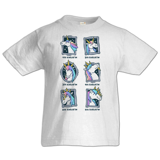 Kids T-Shirt - Einhorn Noten