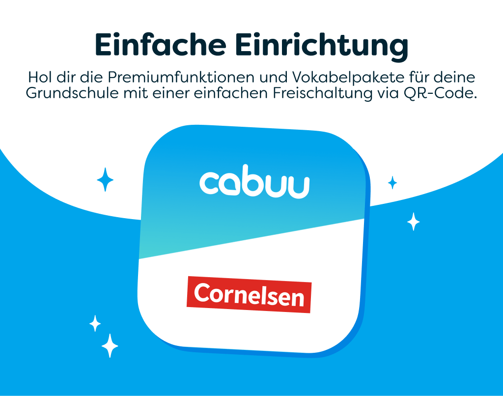 Schullizenz für Cornelsen Englischtrainer 3/4 (powered by cabuu)