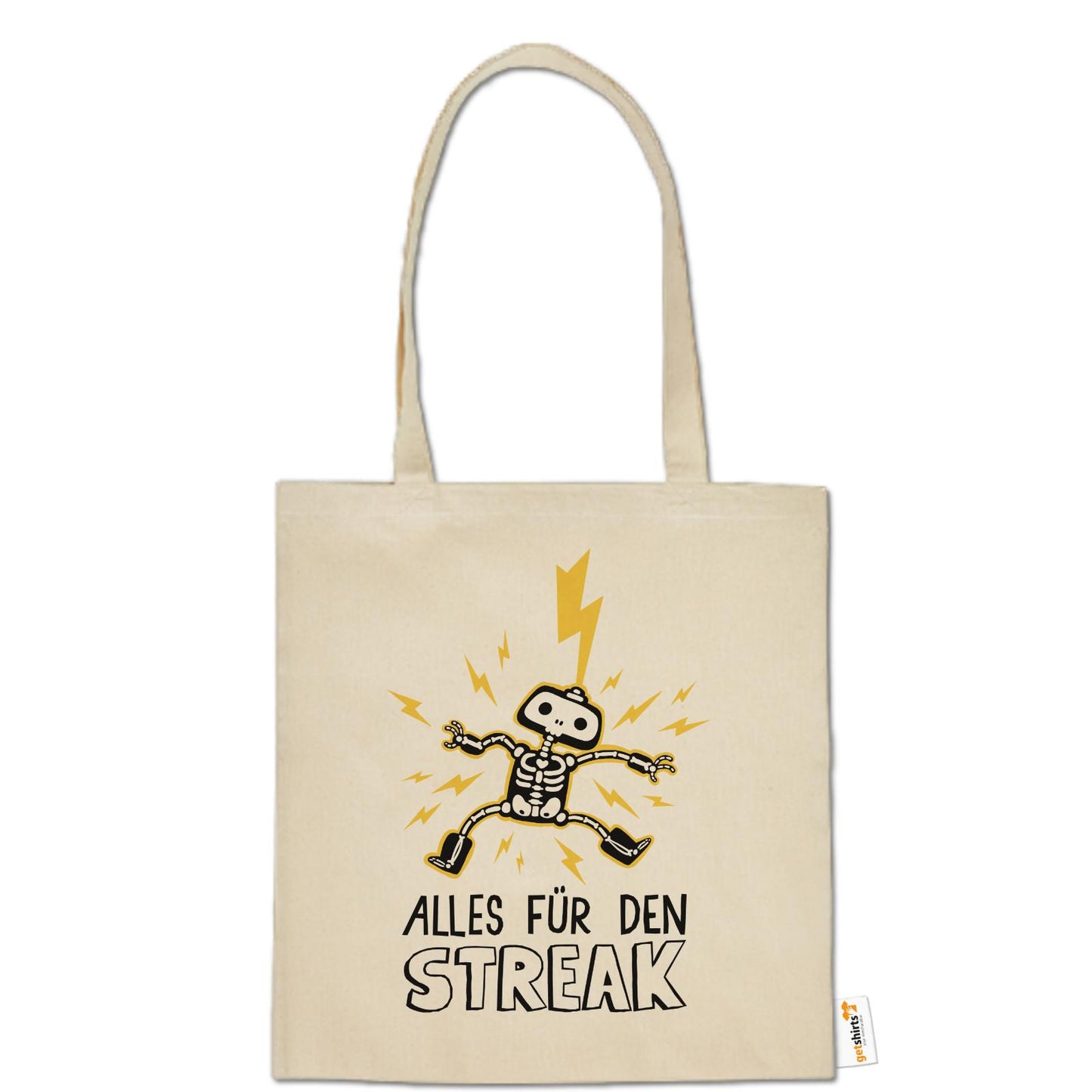 Baumwolltasche - Alles für den Streak