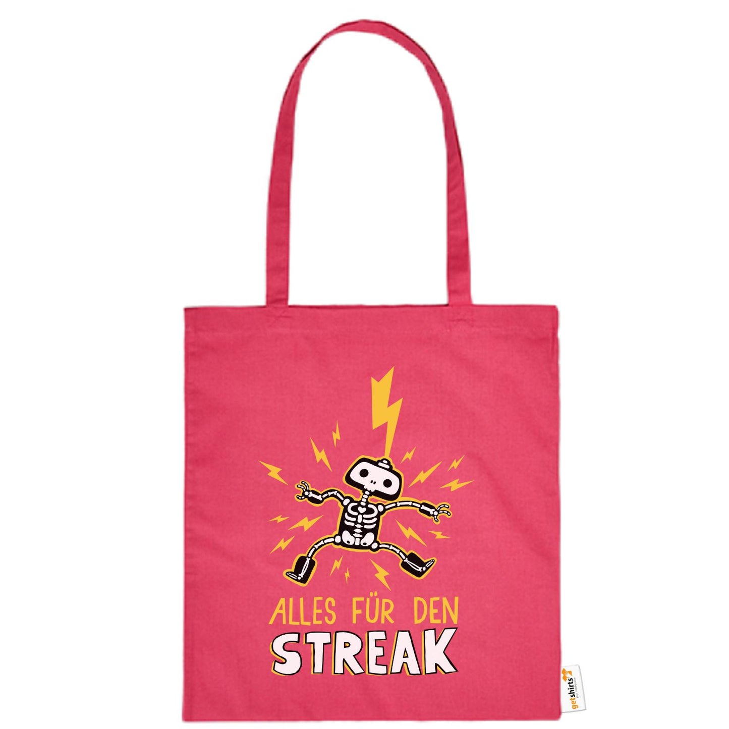 Baumwolltasche - Alles für den Streak