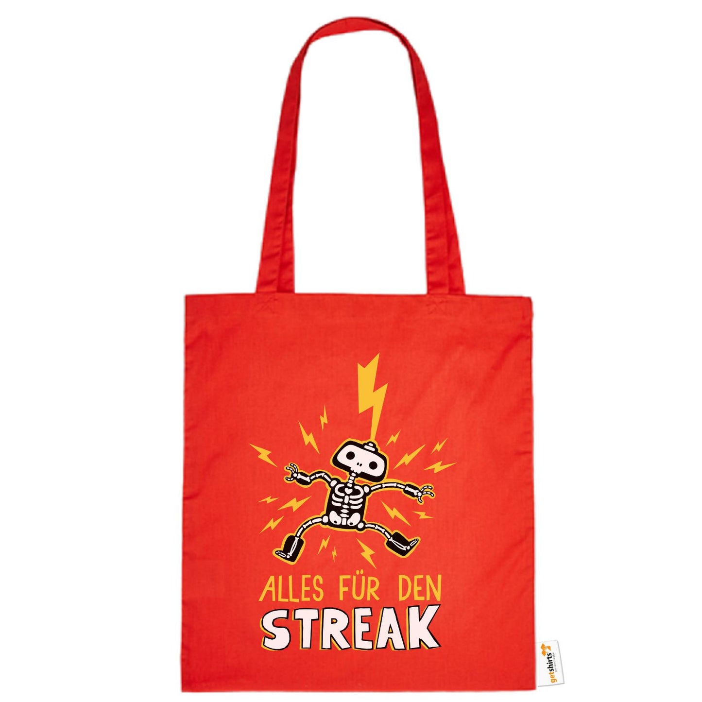 Baumwolltasche - Alles für den Streak