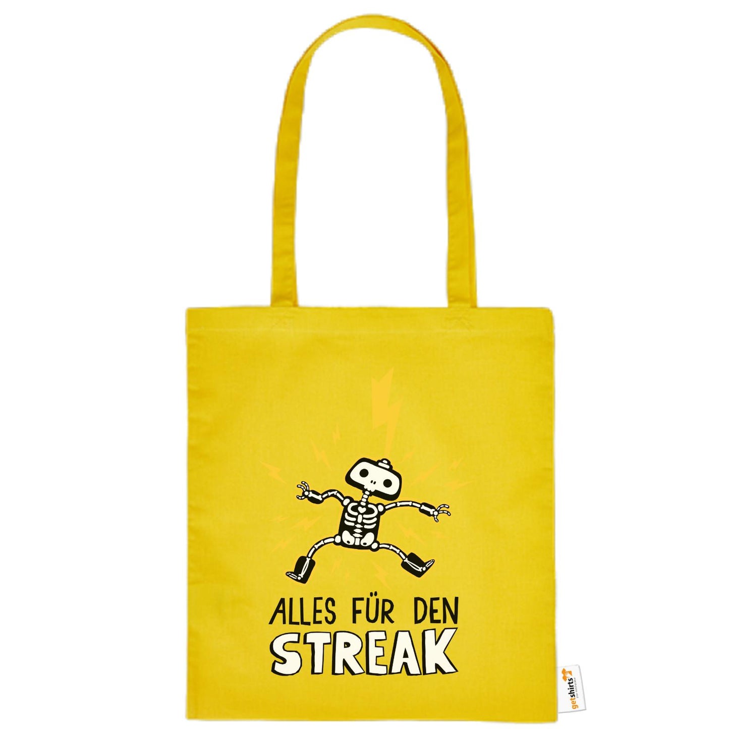 Baumwolltasche - Alles für den Streak