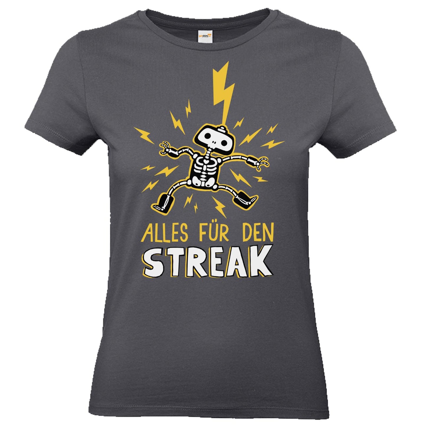 T-Shirt Damen Premium FAIR WEAR - Alles für den Streak