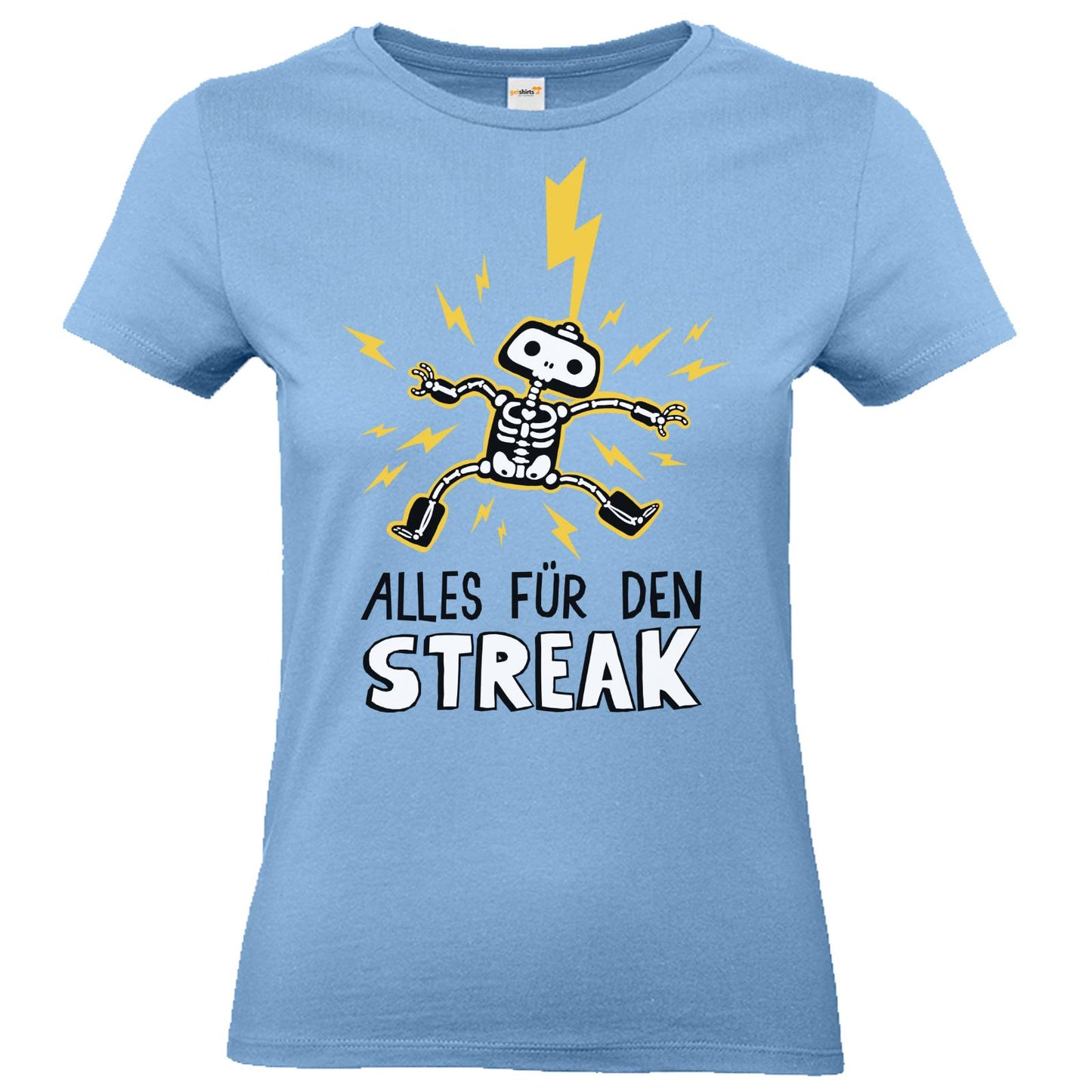 T-Shirt Damen Premium FAIR WEAR - Alles für den Streak