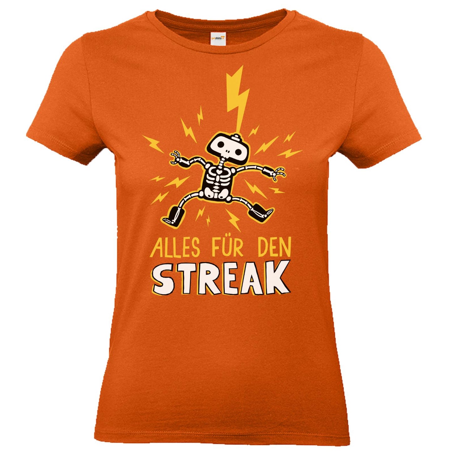 T-Shirt Damen Premium FAIR WEAR - Alles für den Streak