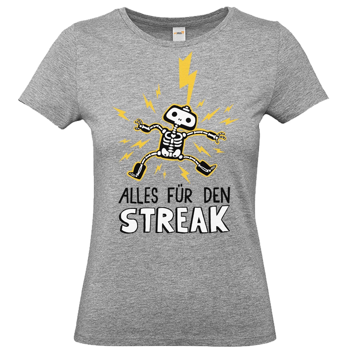 T-Shirt Damen Premium FAIR WEAR - Alles für den Streak