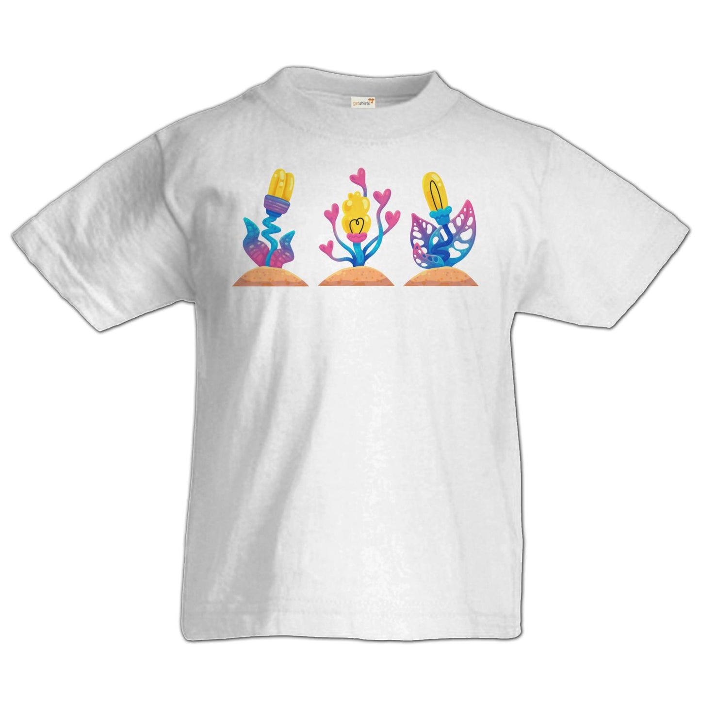 Kids T-Shirt - Rosa Blumen