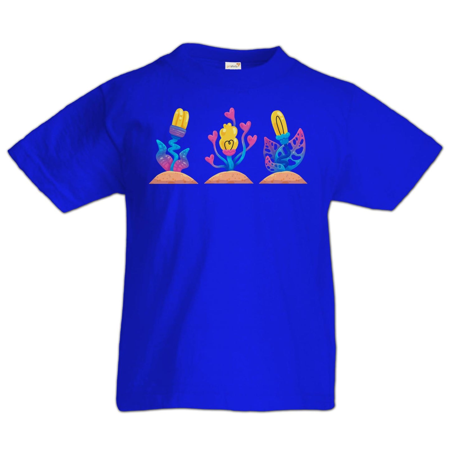 Kids T-Shirt - Rosa Blumen